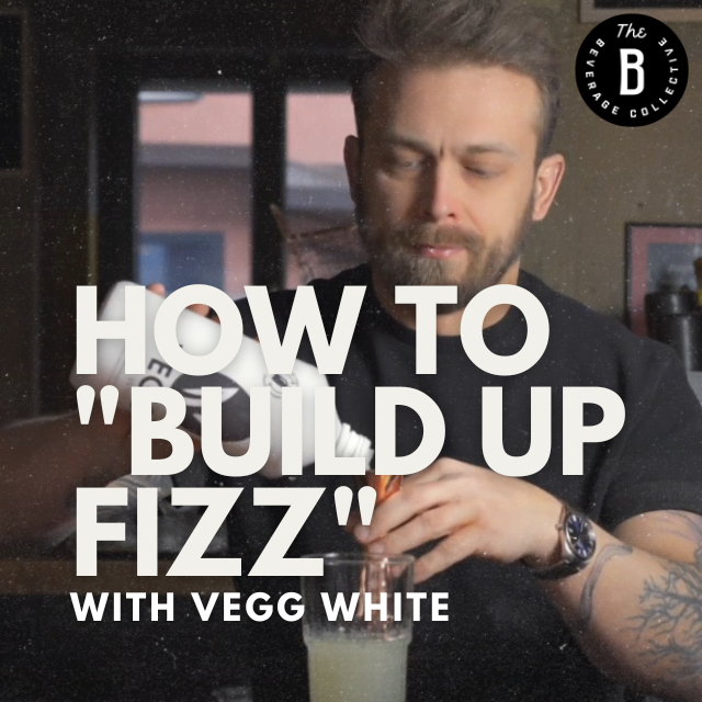 HOW TO "BUILD UP FIZZ" with VEGG WHITE