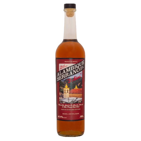 Alambique Serrano bottle