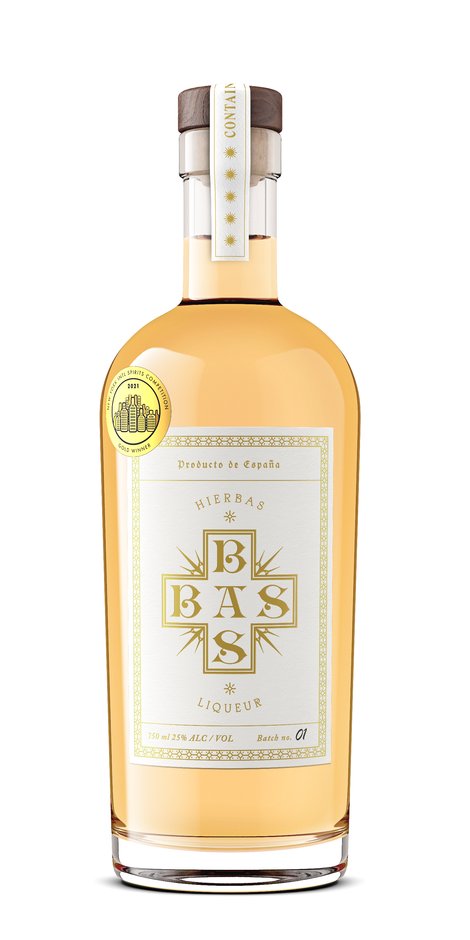 Basbas bottle